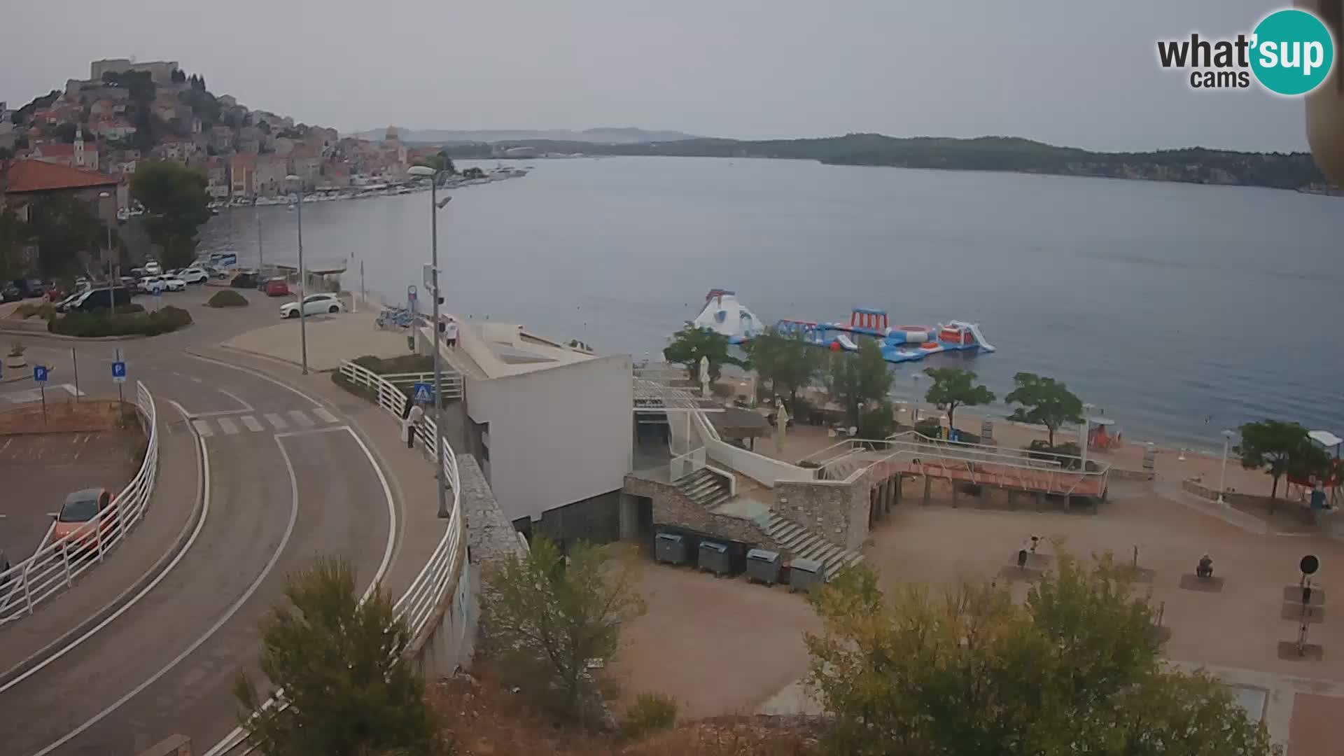 Livecam Sibenico spiaggia Banj
