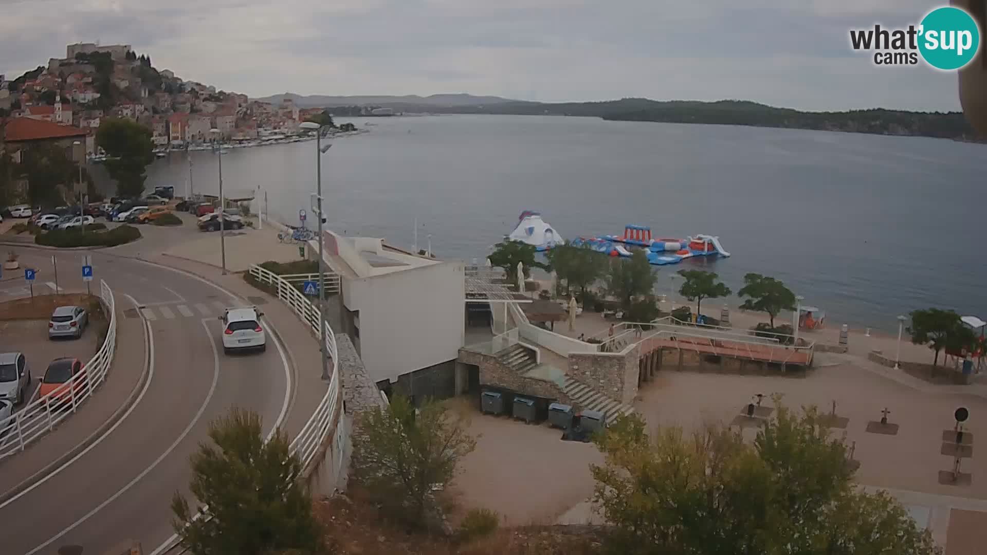 Šibenik webcam Beach Banj