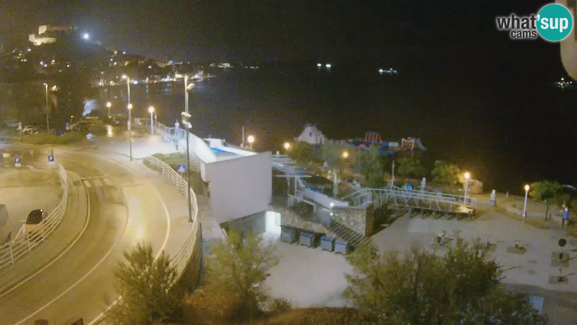 Šibenik webcam Beach Banj