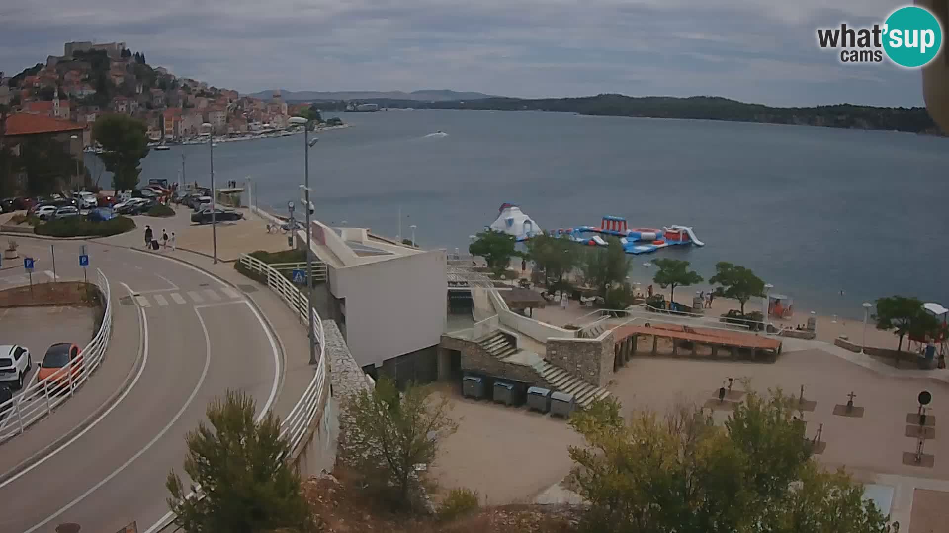Web kamera Šibenik plaža Banj