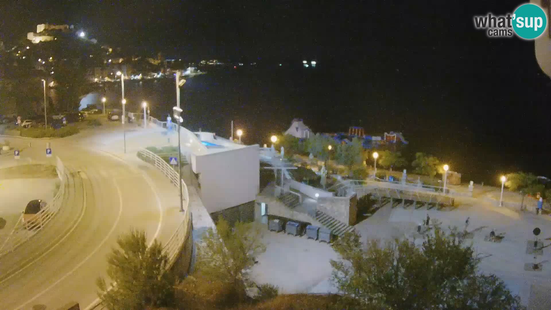 Šibenik webcam Beach Banj