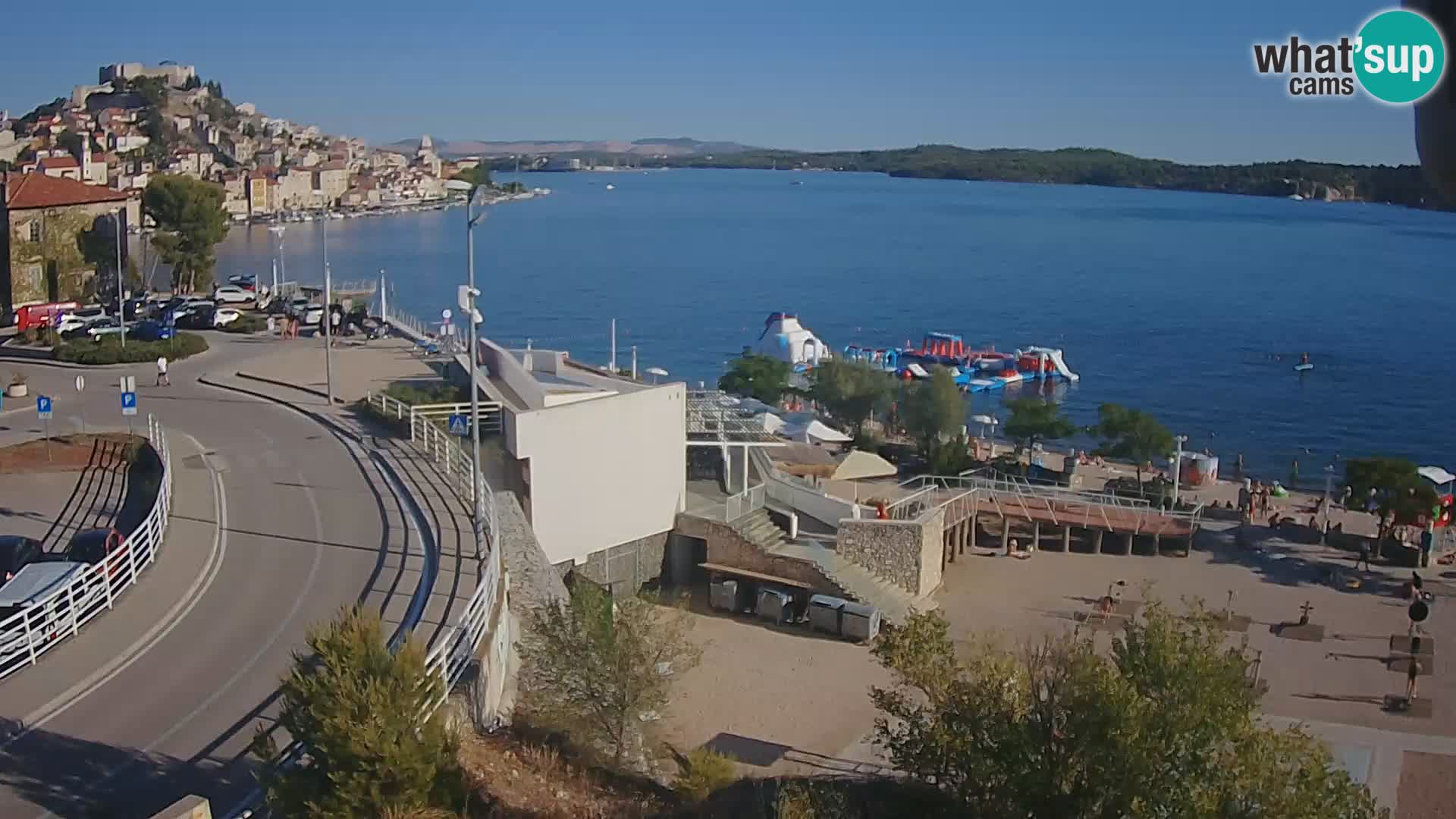 Kamera v živo Šibenik plaža Banj
