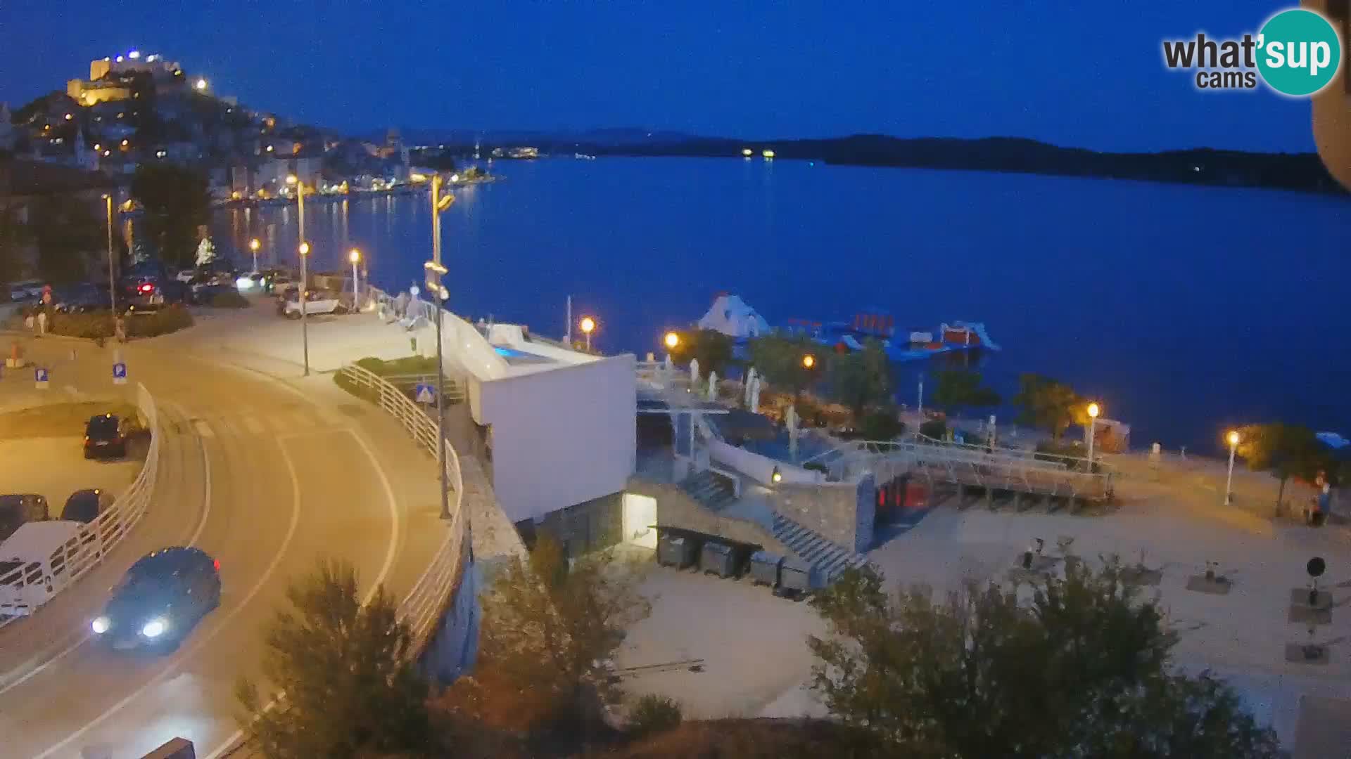 Web kamera Šibenik plaža Banj
