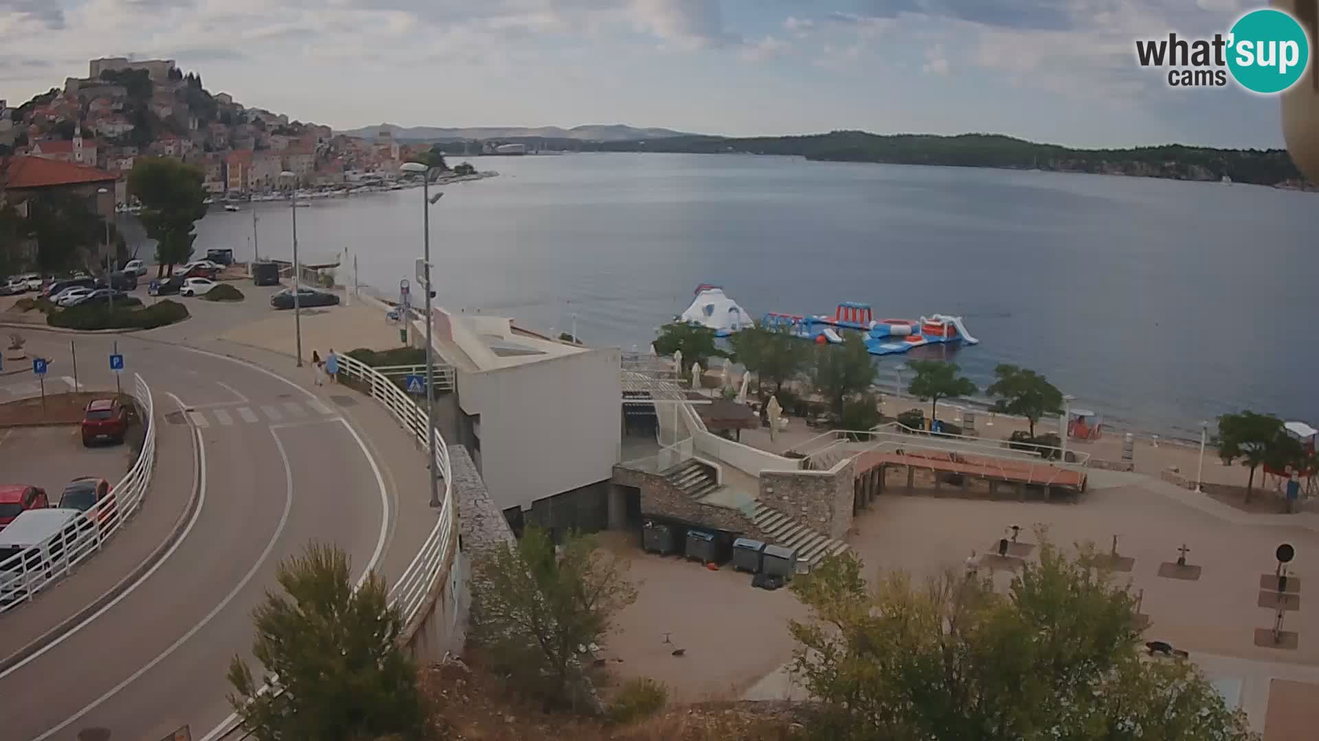 Web kamera Šibenik plaža Banj