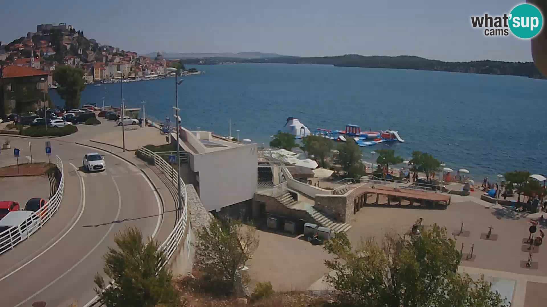 Livecam Sibenico spiaggia Banj