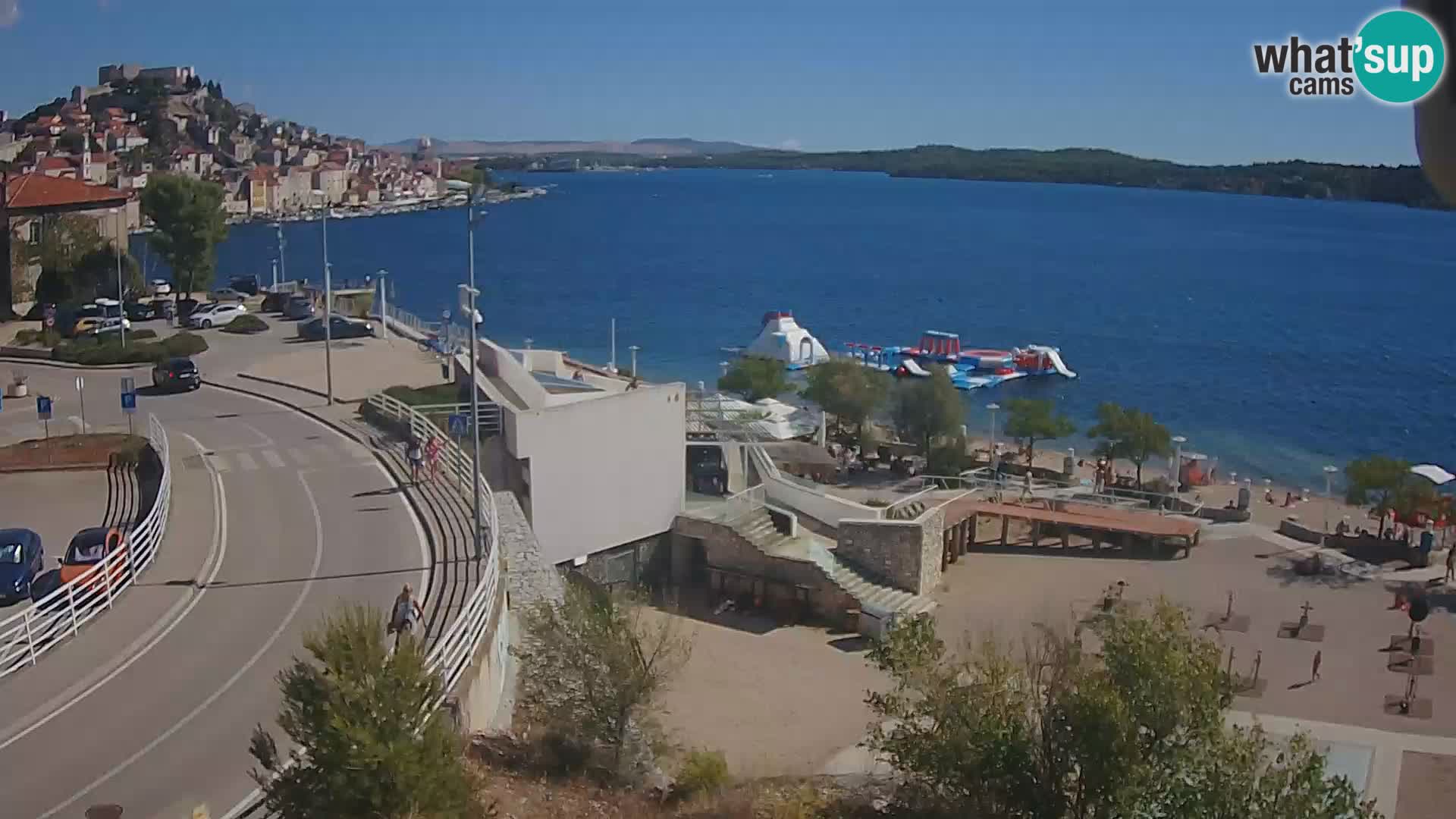 Webcam Šibenik Strand Banj