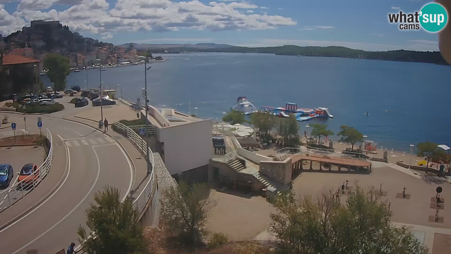 Livecam Sibenico spiaggia Banj