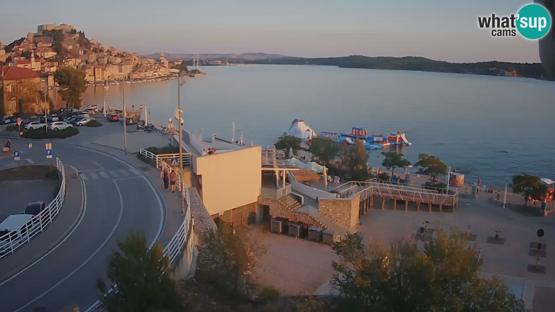 Šibenik webcam Beach Banj