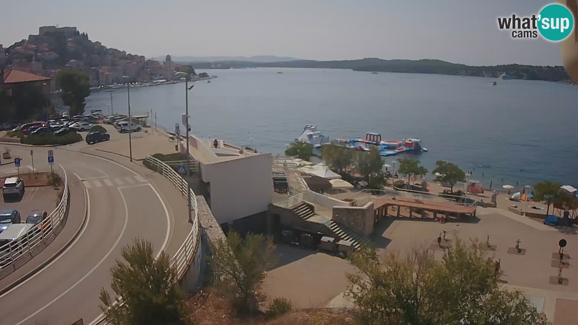 Livecam Sibenico spiaggia Banj
