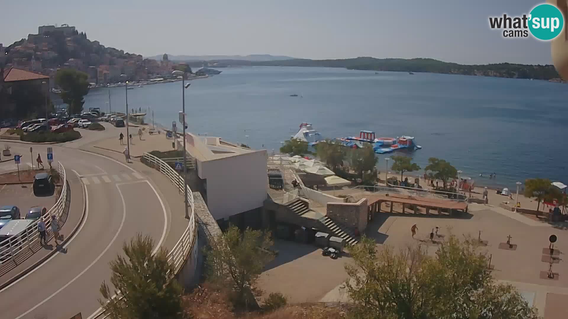 Livecam Sibenico spiaggia Banj