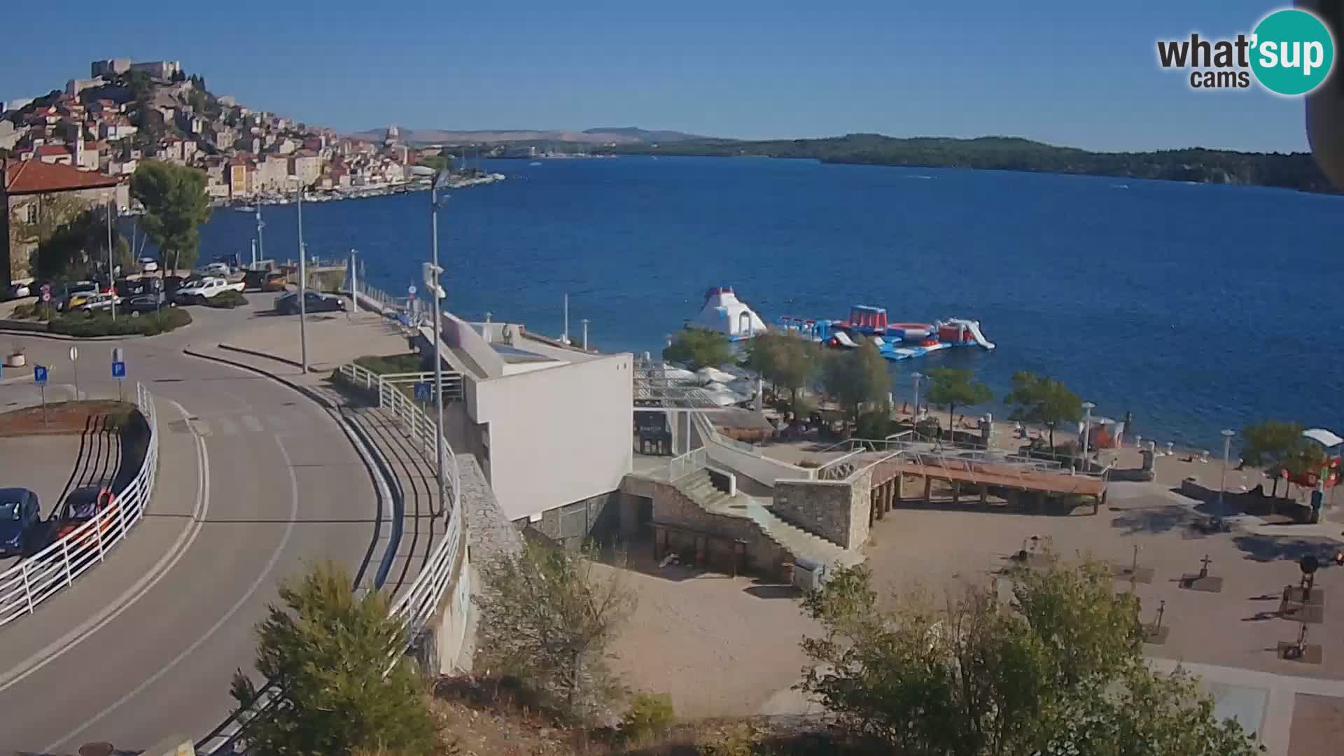 Livecam Sibenico spiaggia Banj