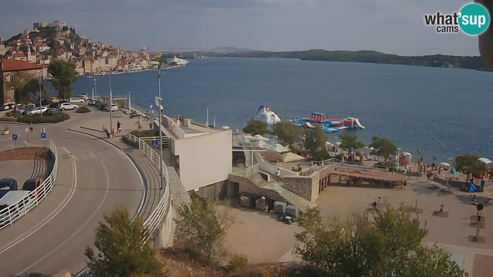 Web kamera Šibenik plaža Banj