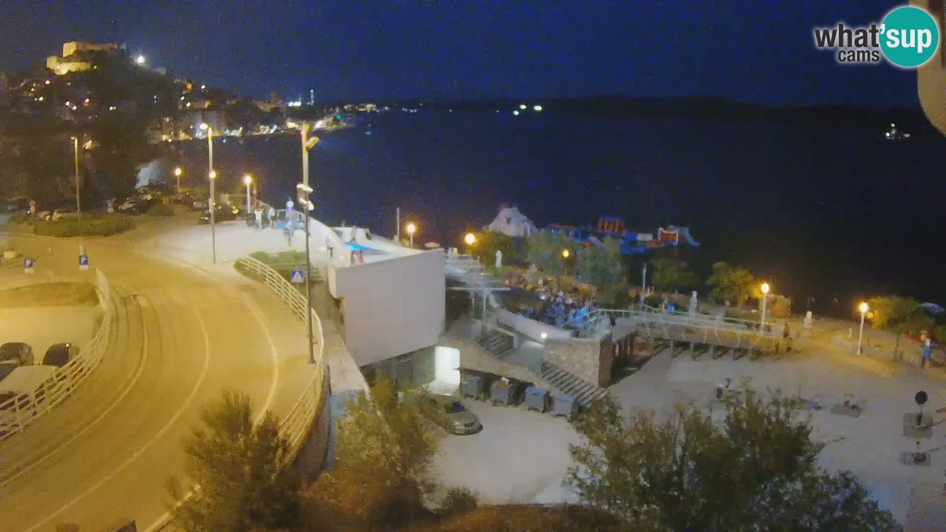 Kamera v živo Šibenik plaža Banj