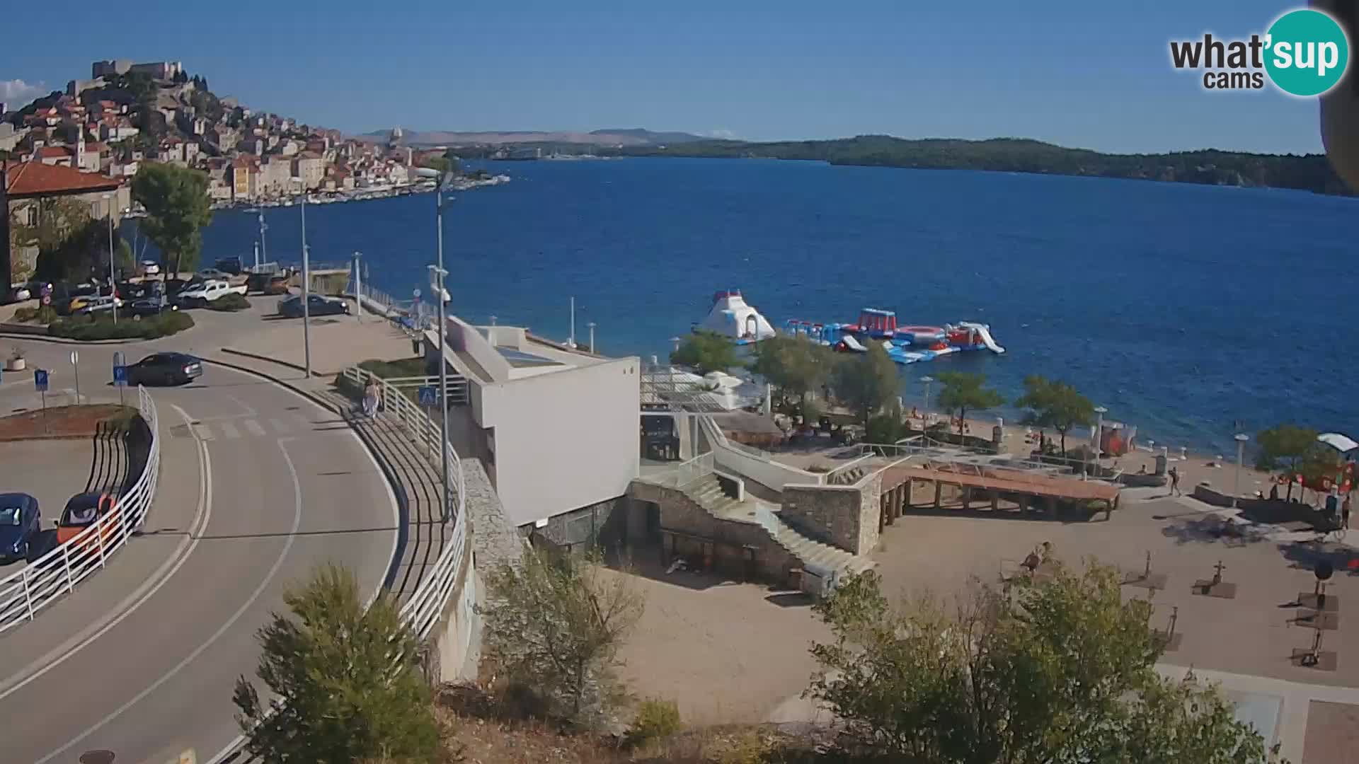 Webcam Šibenik Strand Banj