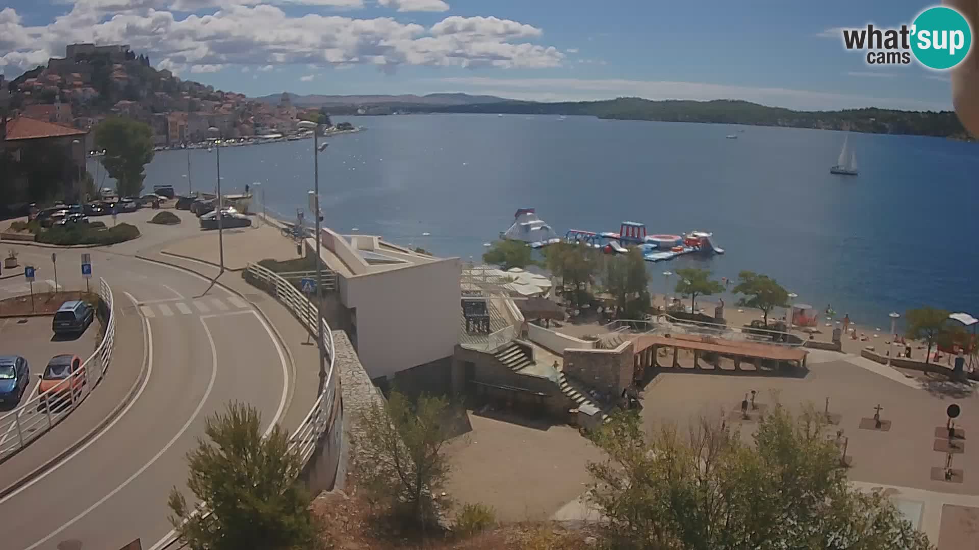 Live Cam Šibenik plage Banj