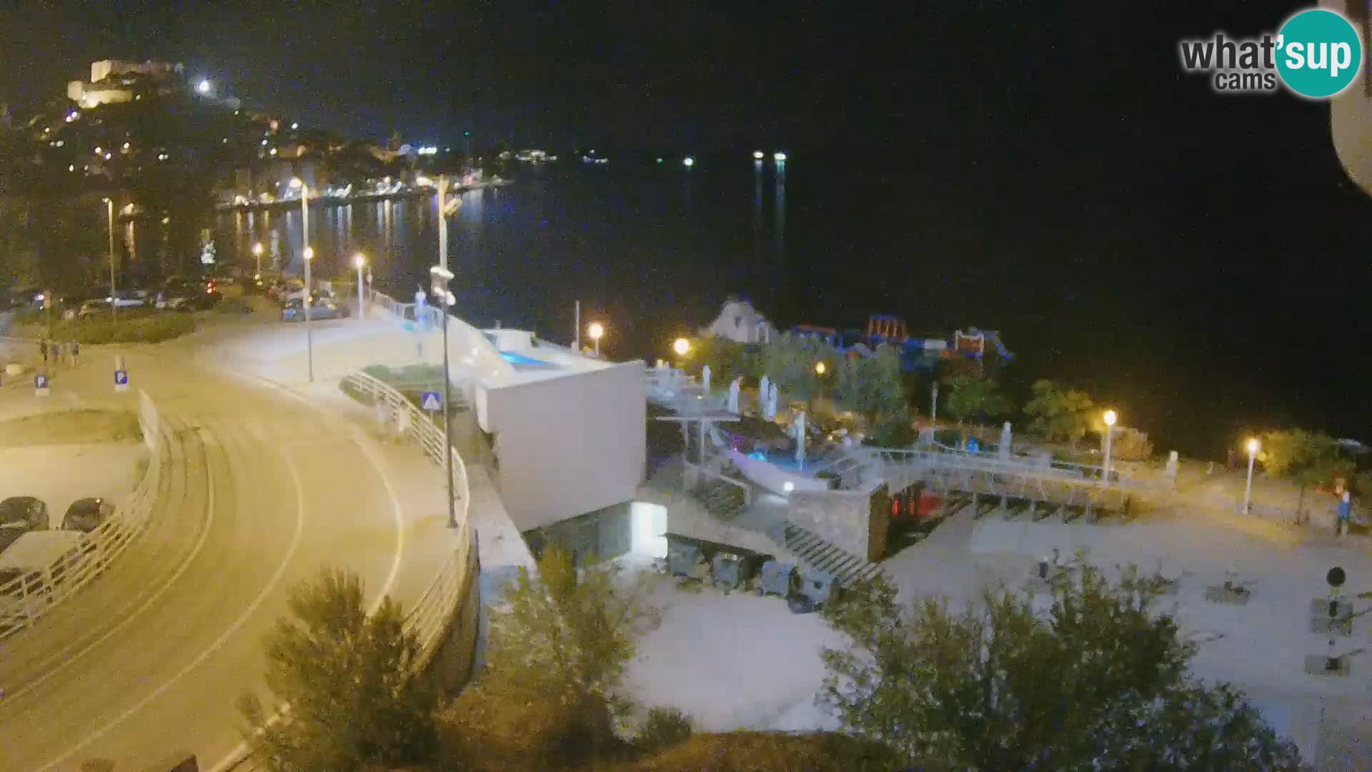 Web kamera Šibenik plaža Banj
