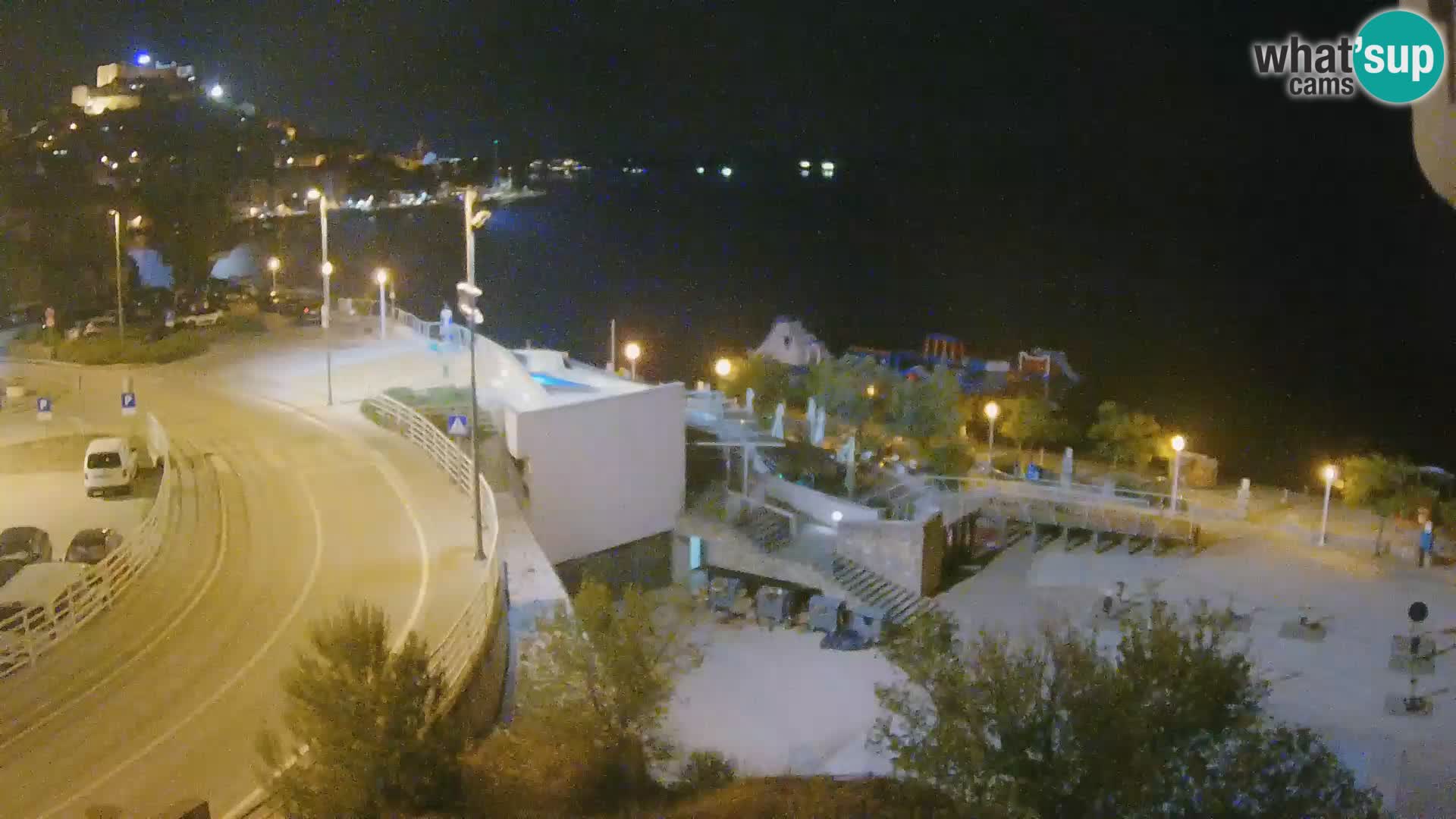 Webcam Šibenik Strand Banj