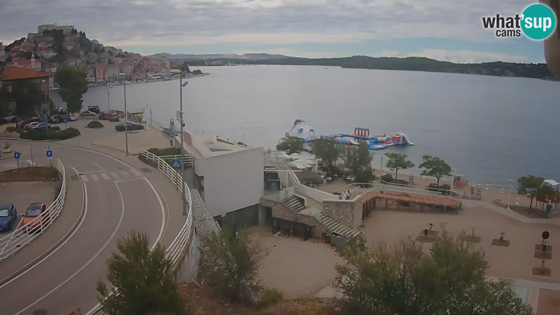 Livecam Sibenico spiaggia Banj