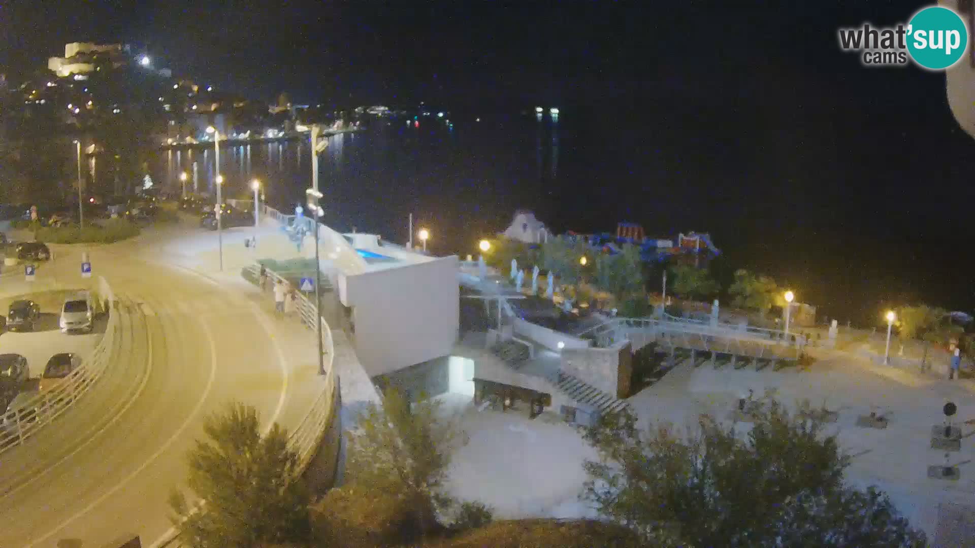 Šibenik webcam Beach Banj