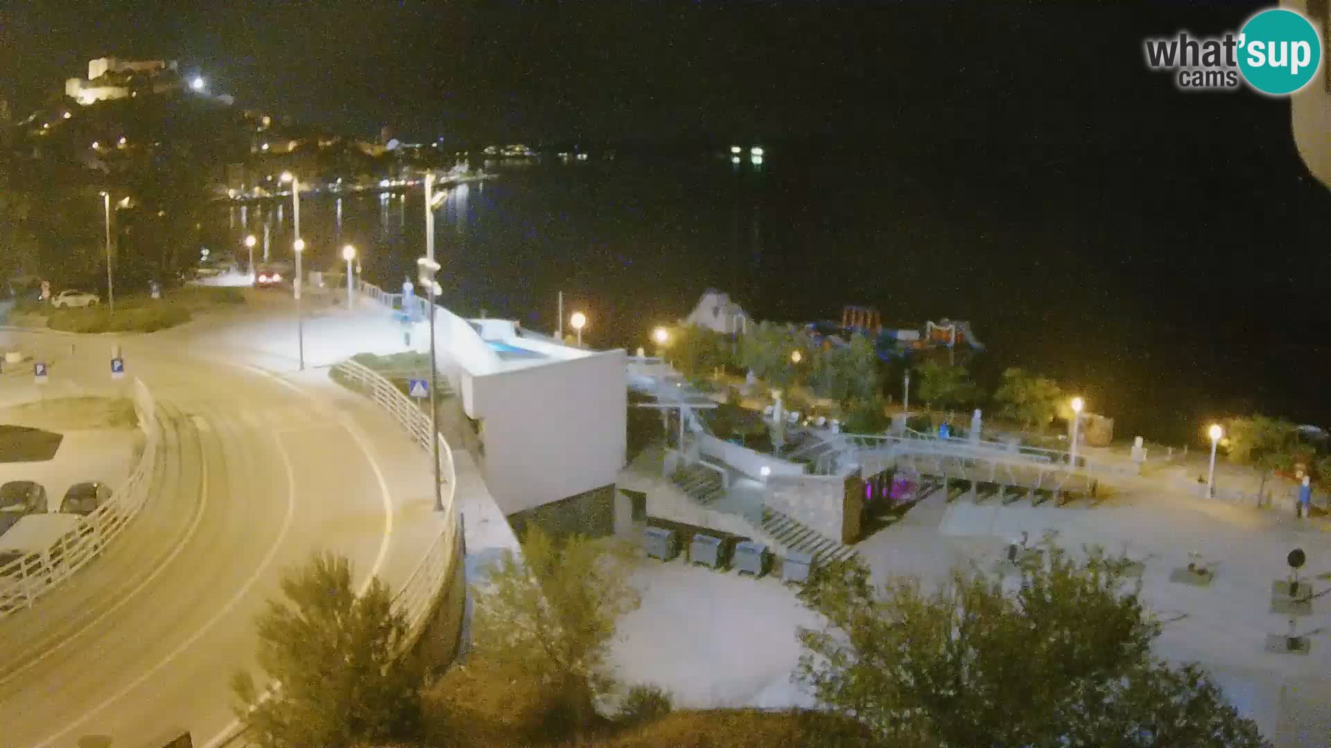 Šibenik webcam Beach Banj