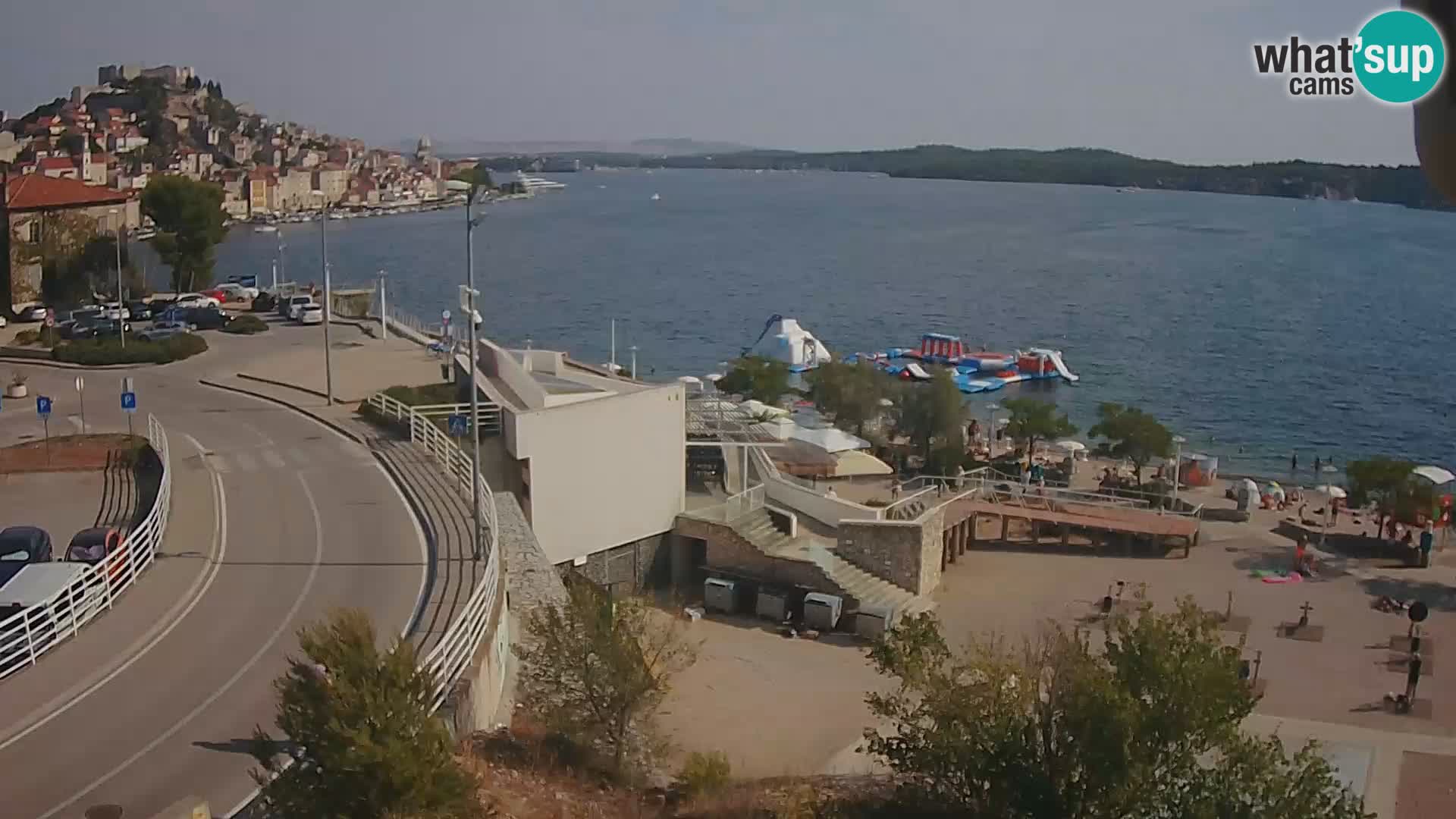 Web kamera Šibenik plaža Banj