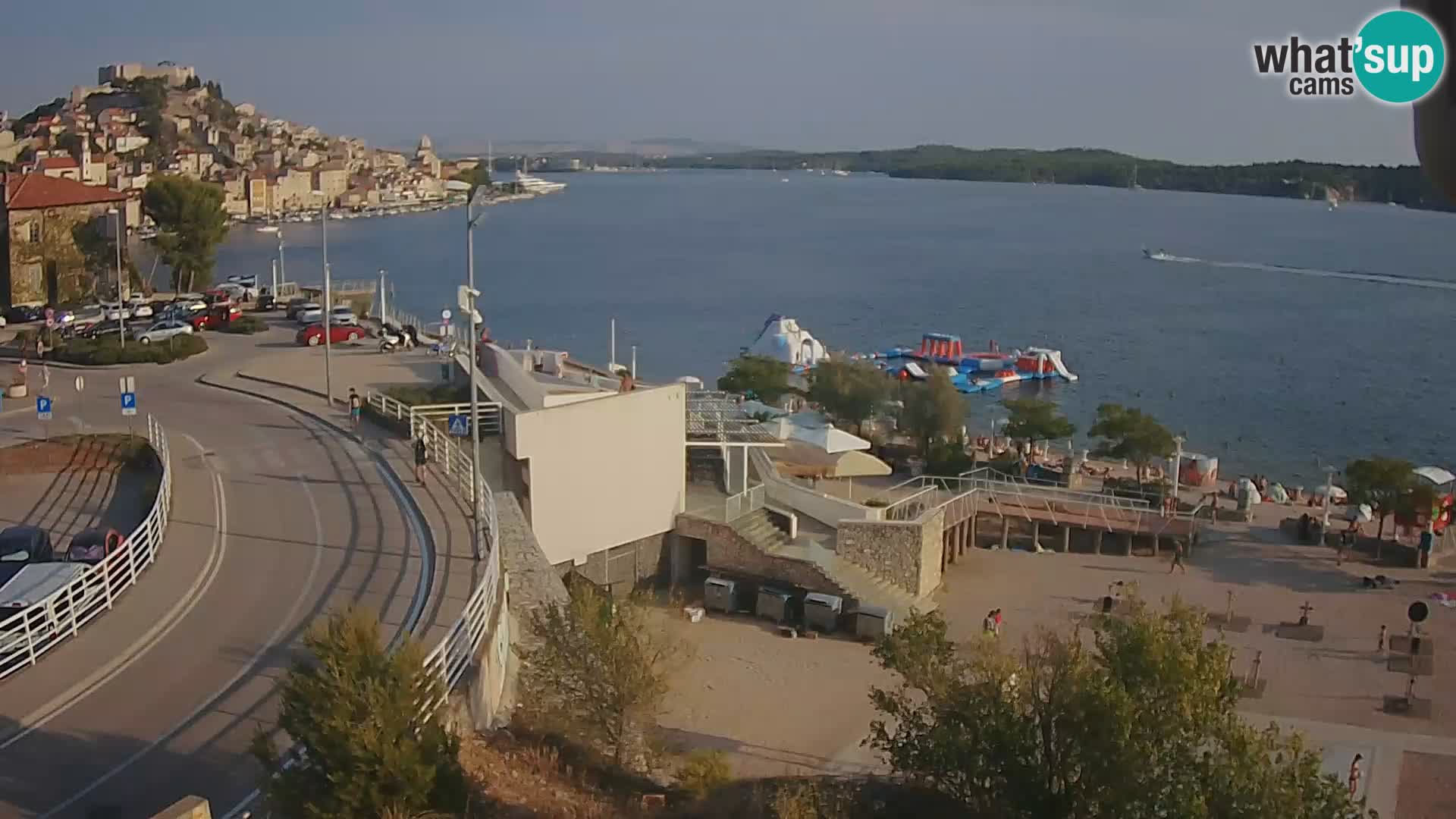 Web kamera Šibenik plaža Banj