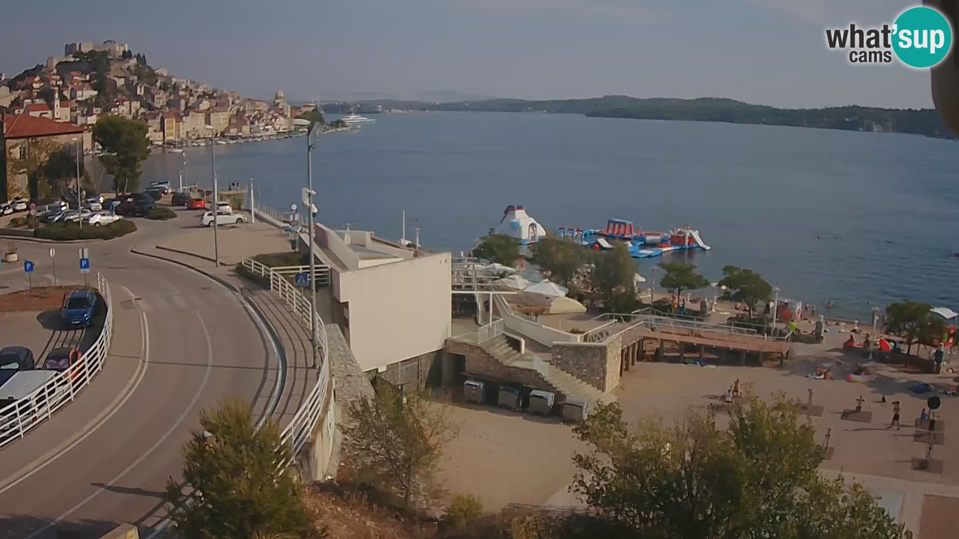 Šibenik webcam Beach Banj