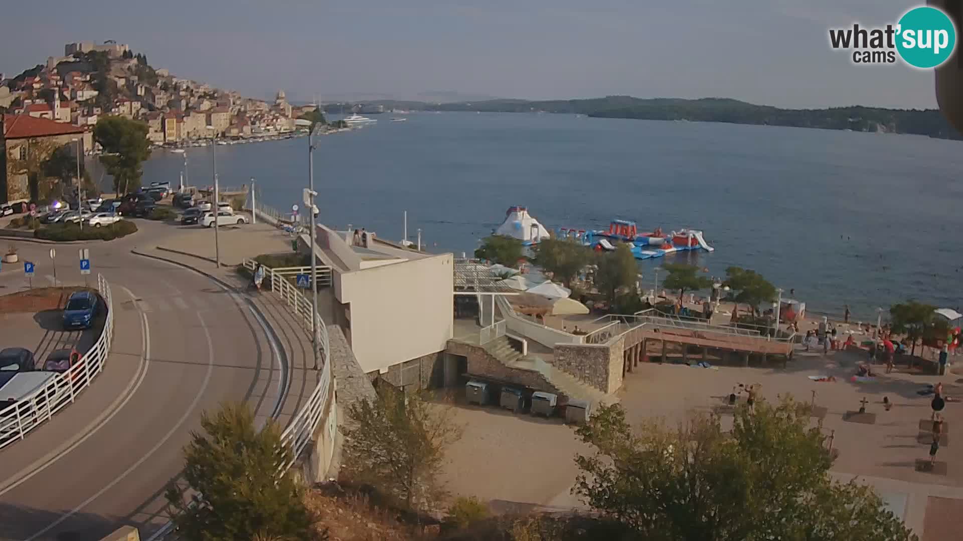 Web kamera Šibenik plaža Banj