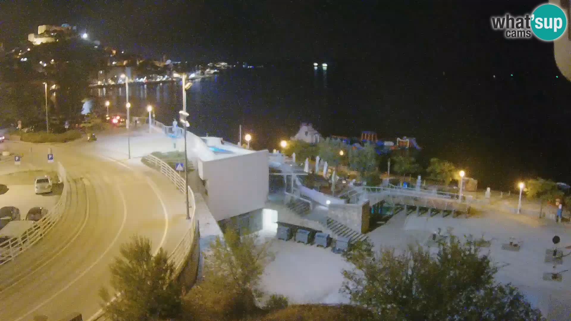 Livecam Sibenico spiaggia Banj