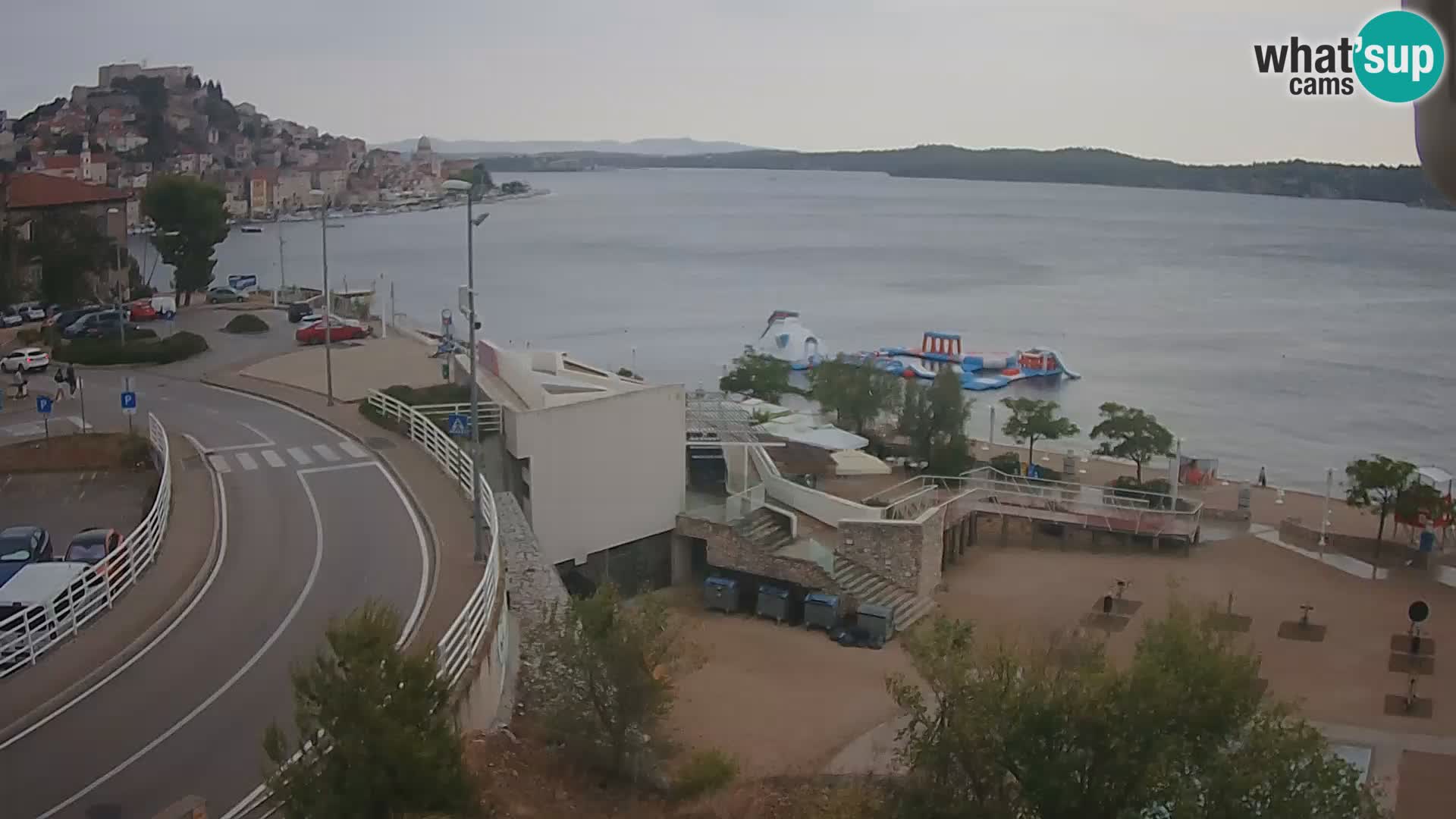 Šibenik webcam Beach Banj