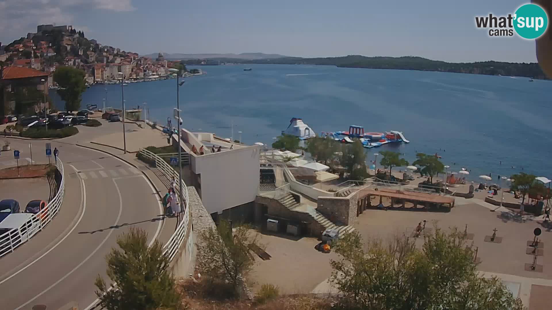 Webcam Šibenik Strand Banj
