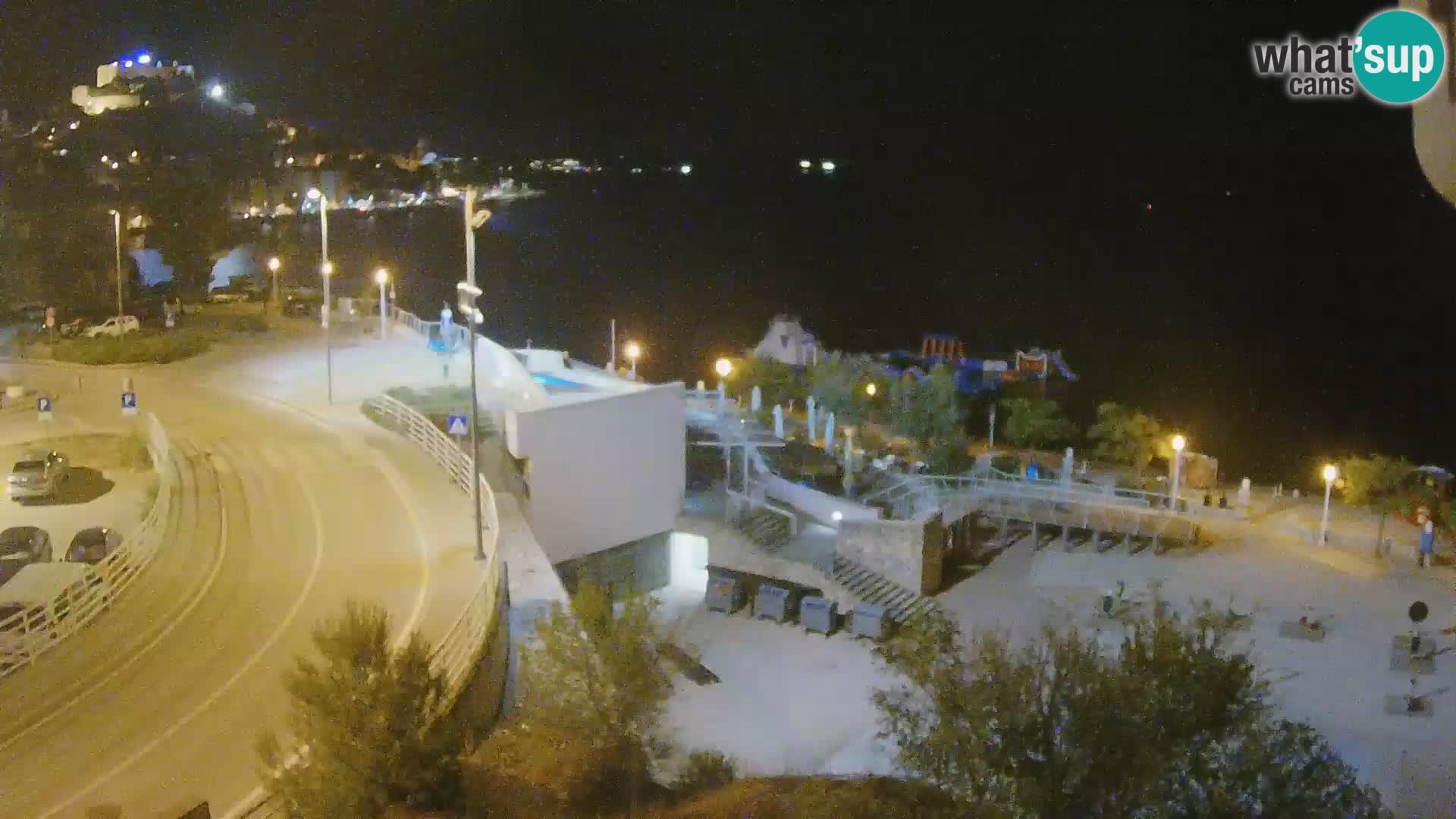 Livecam Sibenico spiaggia Banj