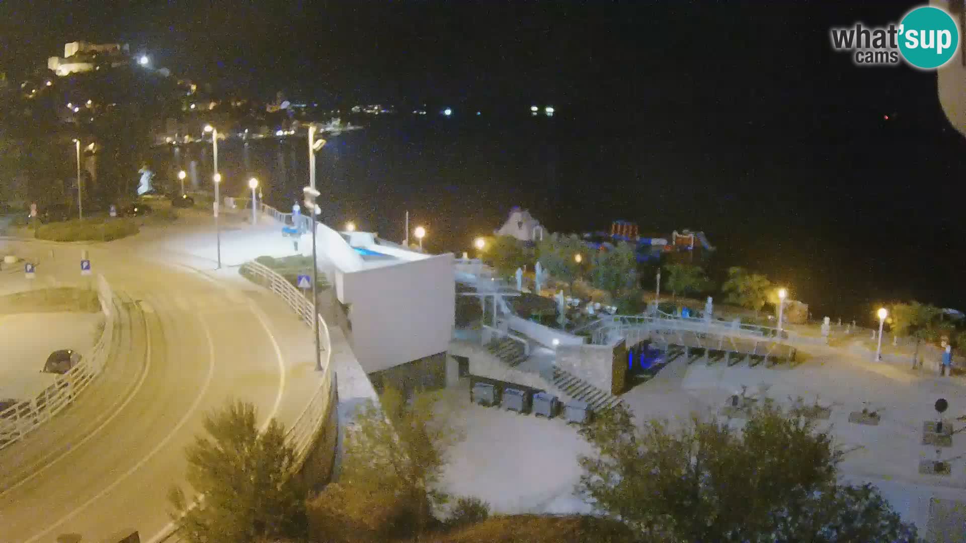 Livecam Sibenico spiaggia Banj