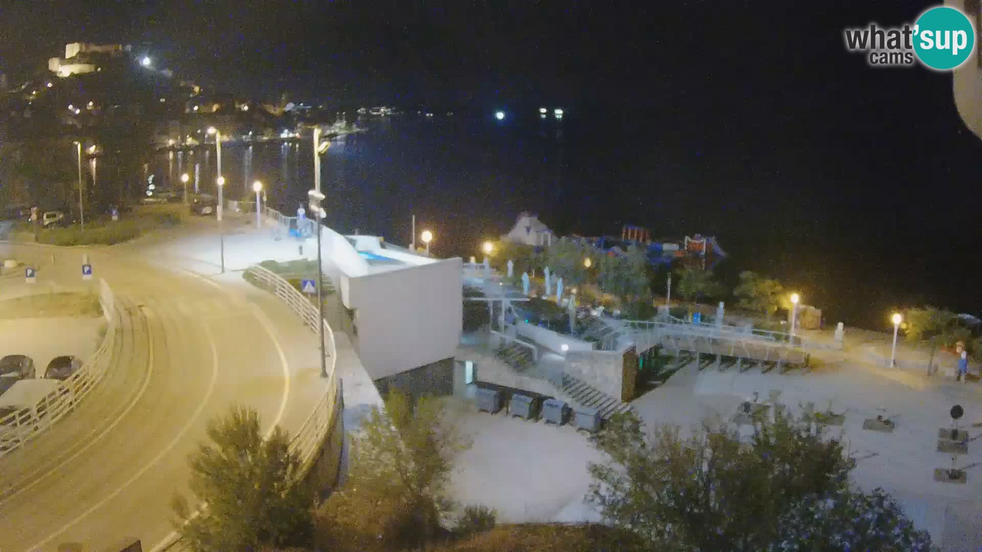 Šibenik webcam Beach Banj