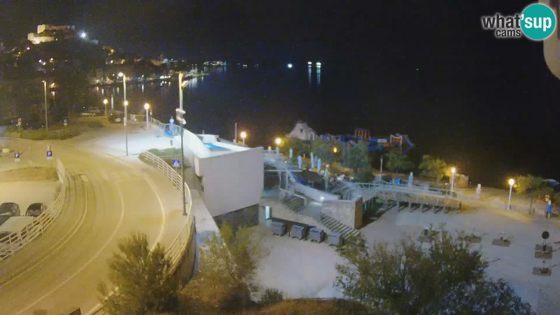 Šibenik webcam Beach Banj