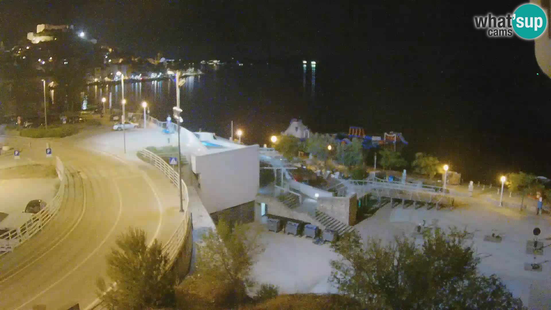 Livecam Sibenico spiaggia Banj