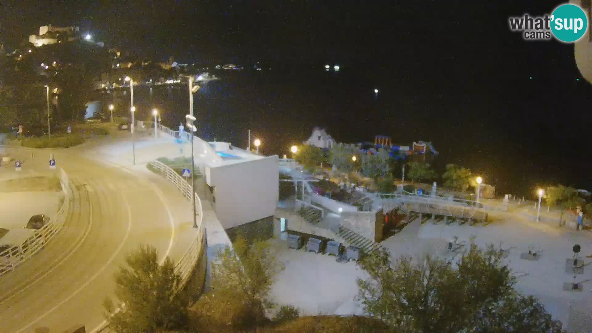 Live Cam Šibenik plage Banj