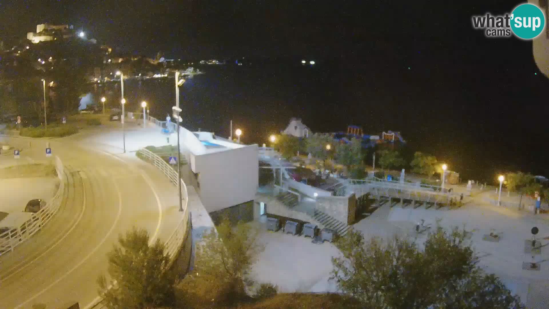 Livecam Sibenico spiaggia Banj