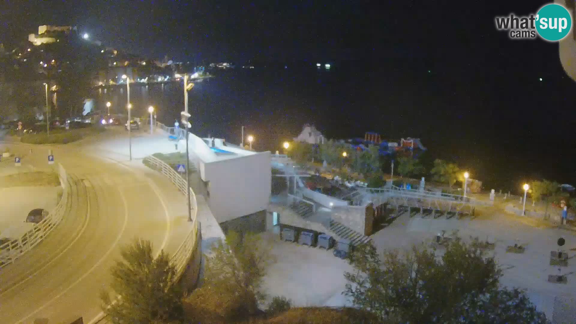 Kamera v živo Šibenik plaža Banj