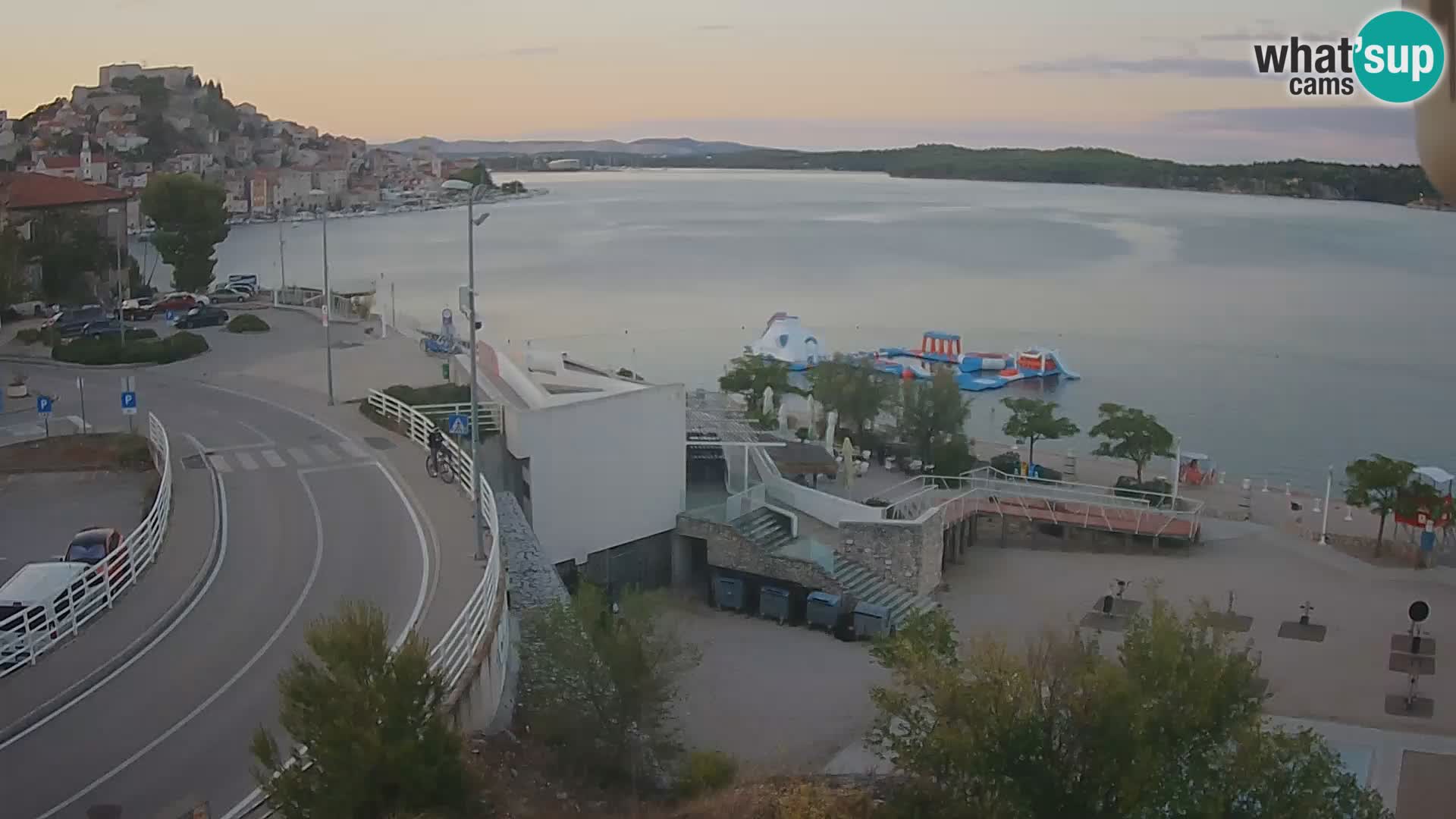 Šibenik webcam Beach Banj