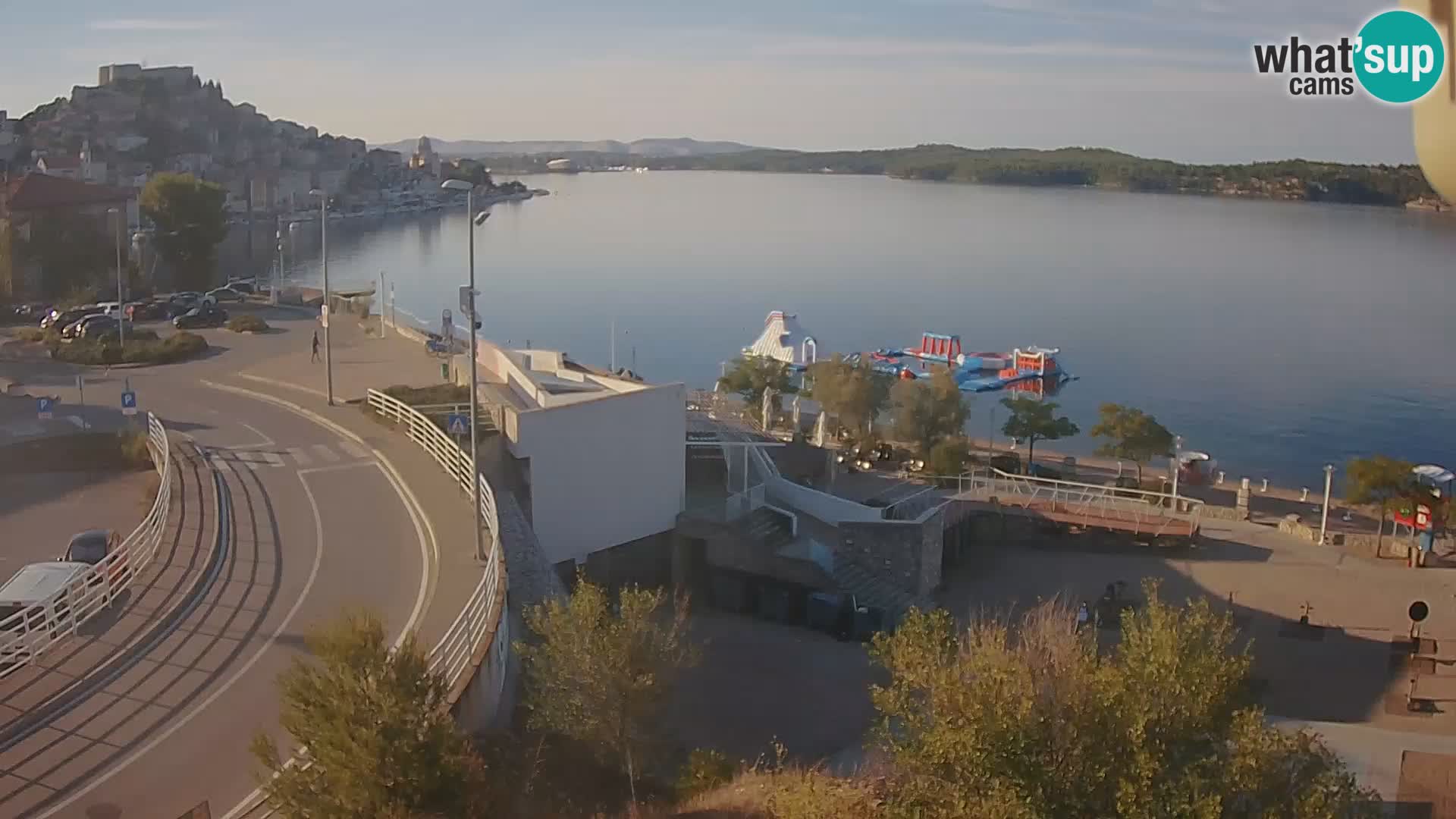 Šibenik webcam Beach Banj