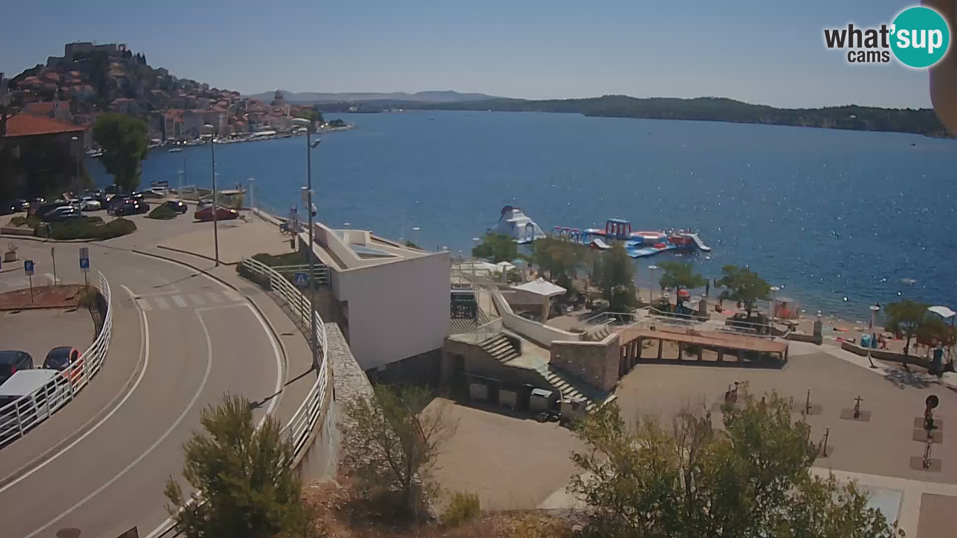 Live Cam Šibenik plage Banj