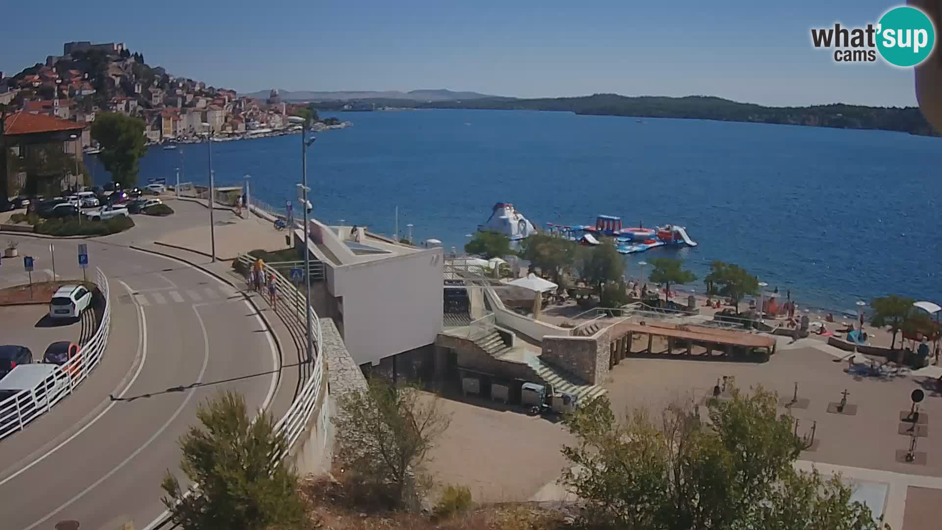 Live Cam Šibenik plage Banj