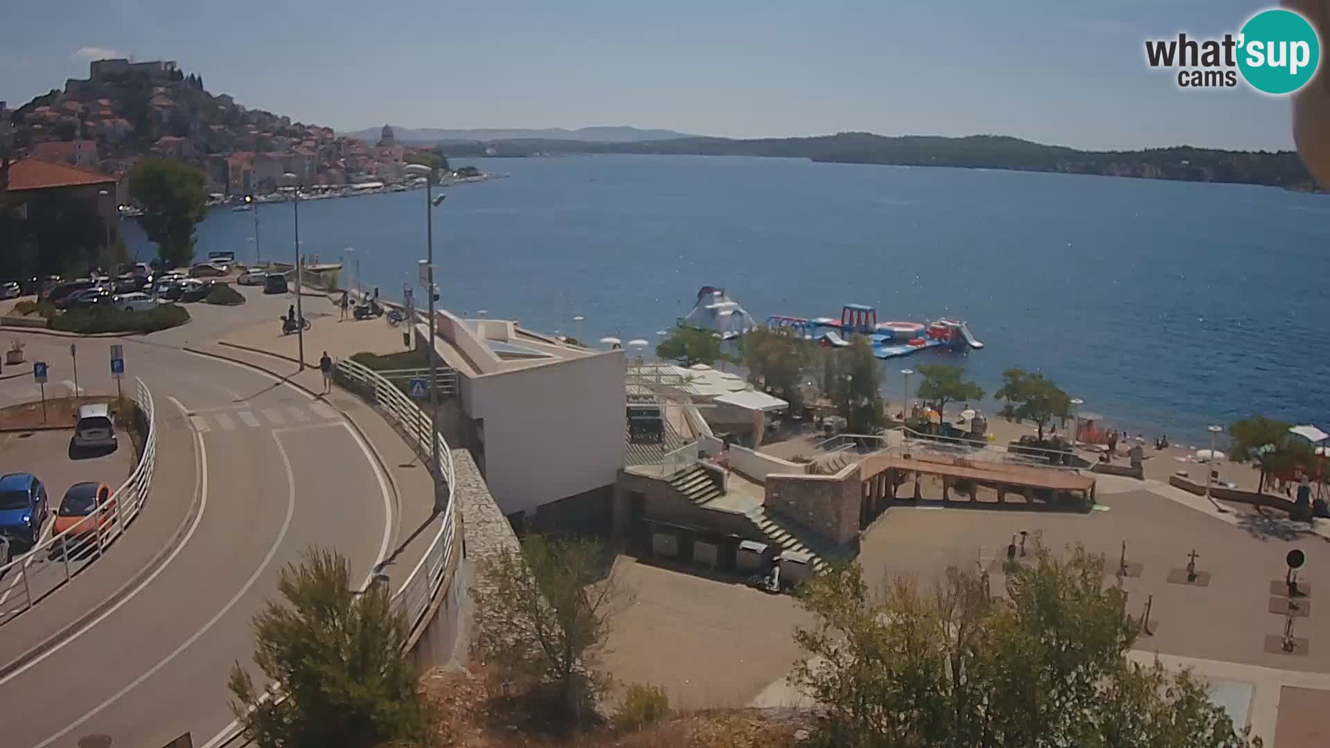 Livecam Sibenico spiaggia Banj