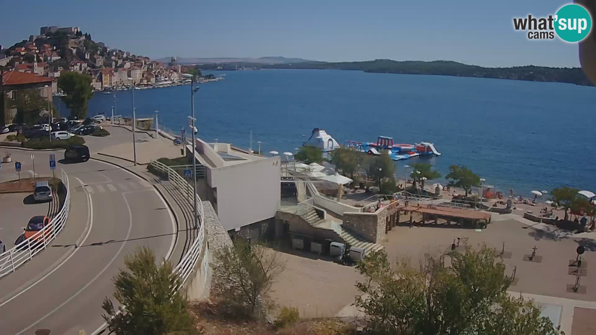 Web kamera Šibenik plaža Banj