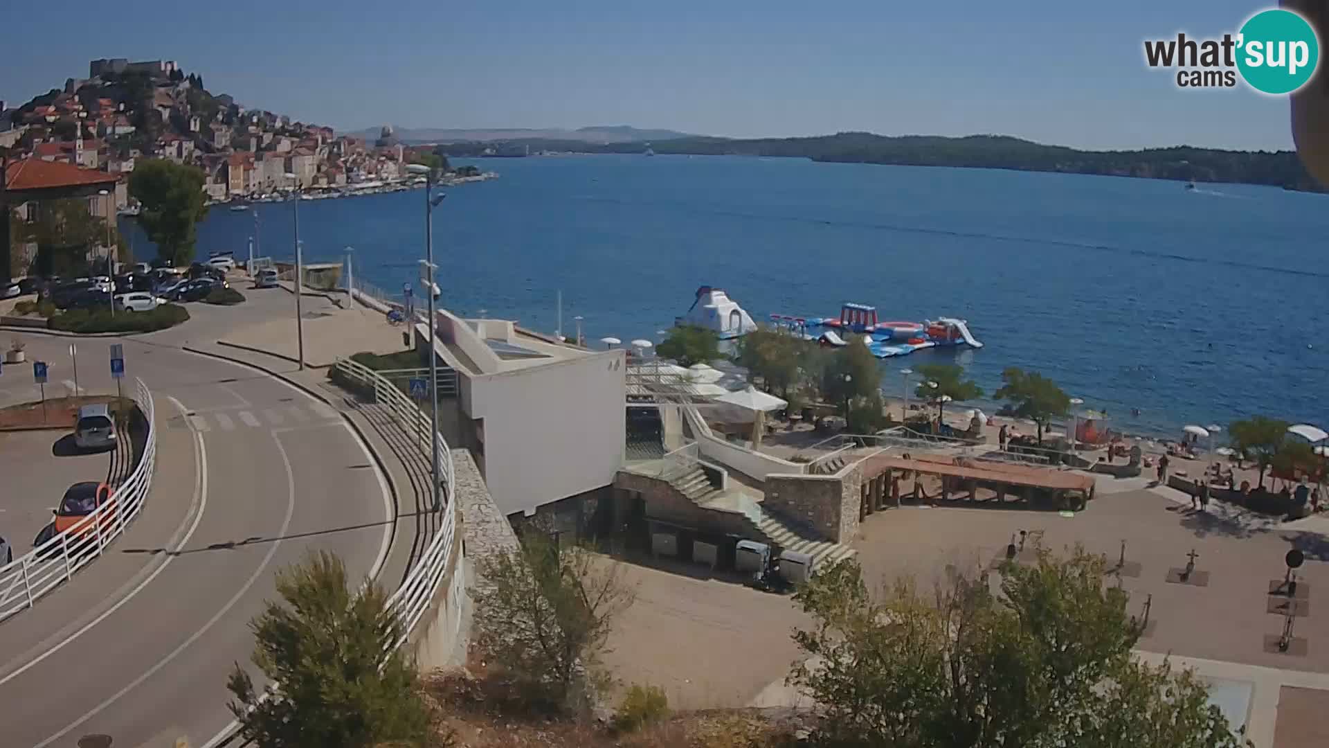 Web kamera Šibenik plaža Banj