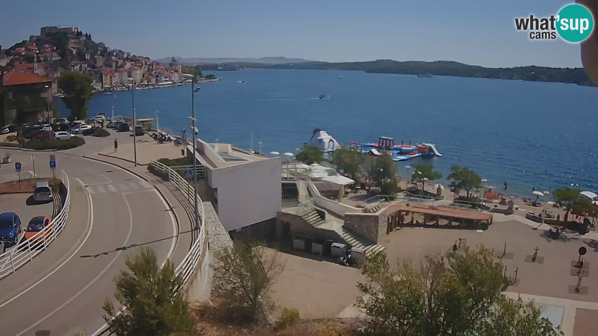 Kamera v živo Šibenik plaža Banj