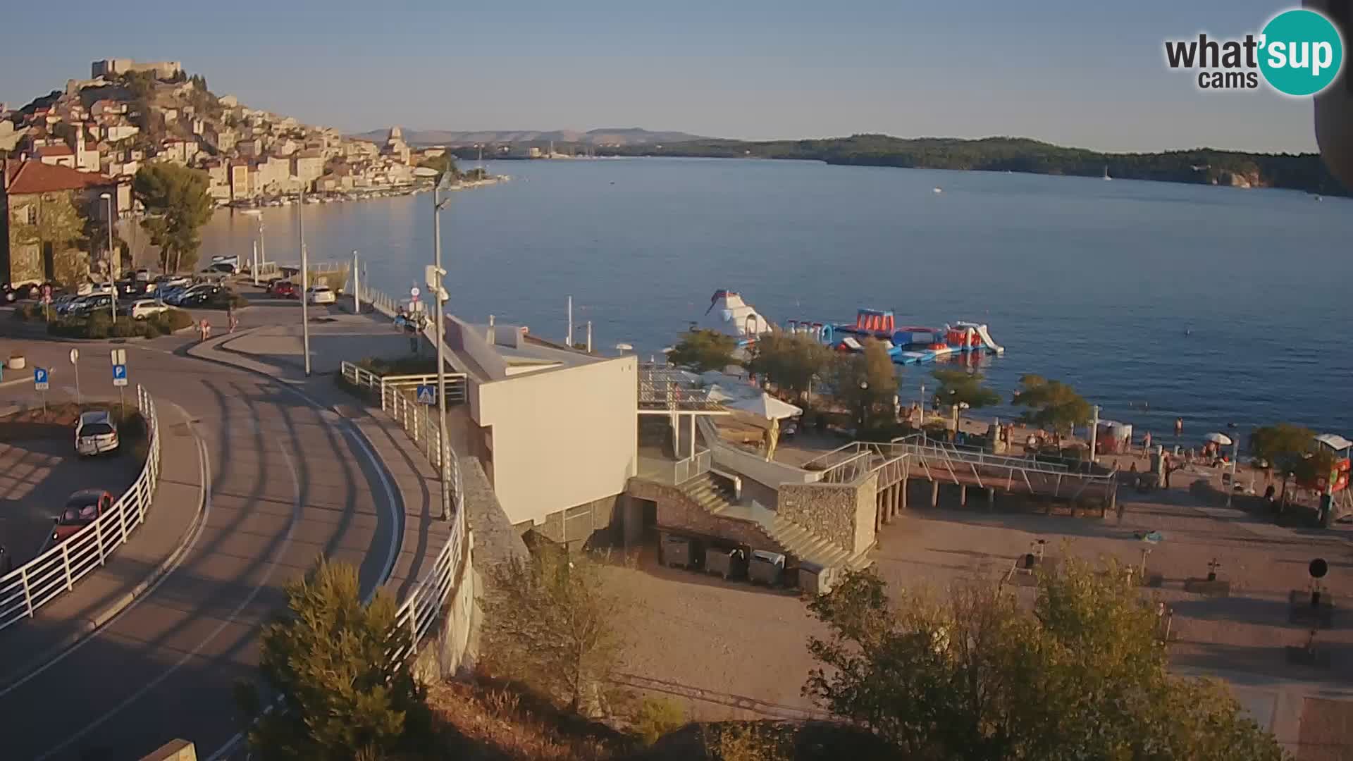 Kamera v živo Šibenik plaža Banj