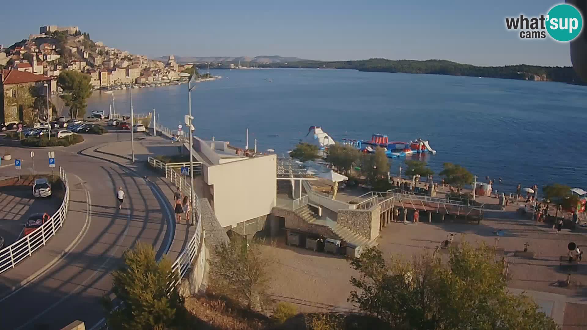 Livecam Sibenico spiaggia Banj