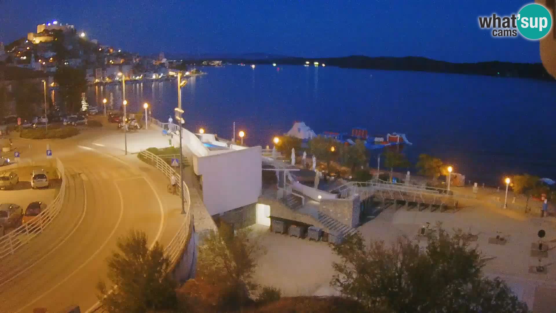 Kamera v živo Šibenik plaža Banj